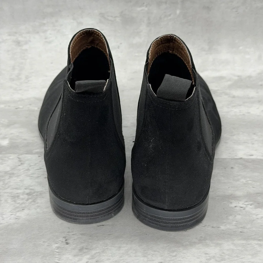 H & M Men's Chelsea Boots Size 11.5 Black Excellent Condition